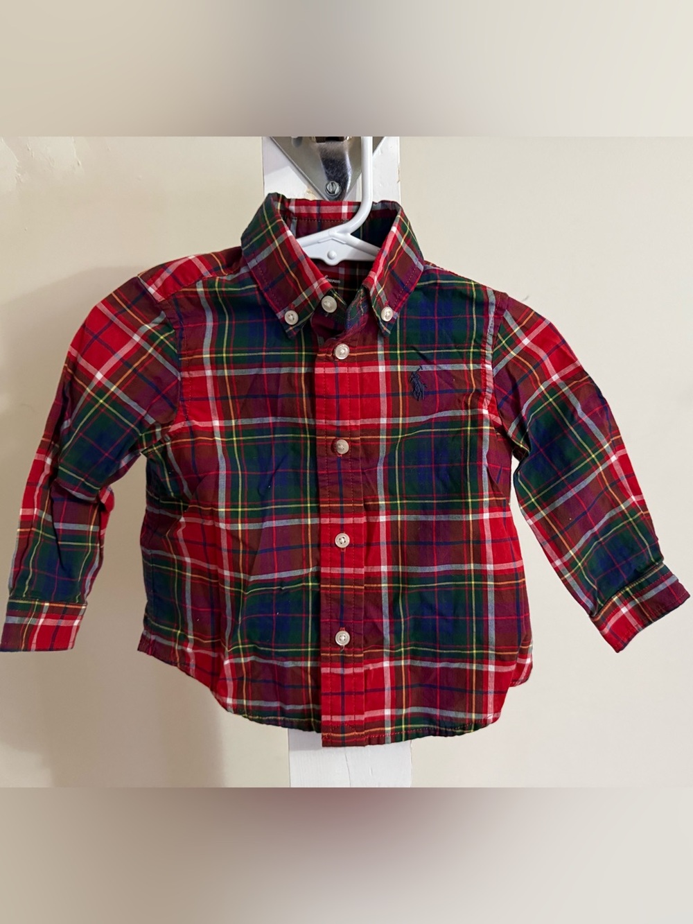 Ralph Lauren Plaid Button Down Shirt